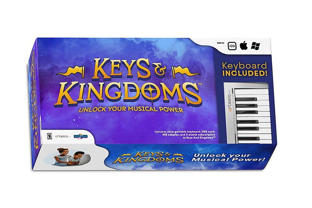 Ardilla juego compacto Keys and Kingdoms Piano Learning Adventure Game with Keyboard and 3 Month  Subscription iOS, Windows, Mac - Best Buy