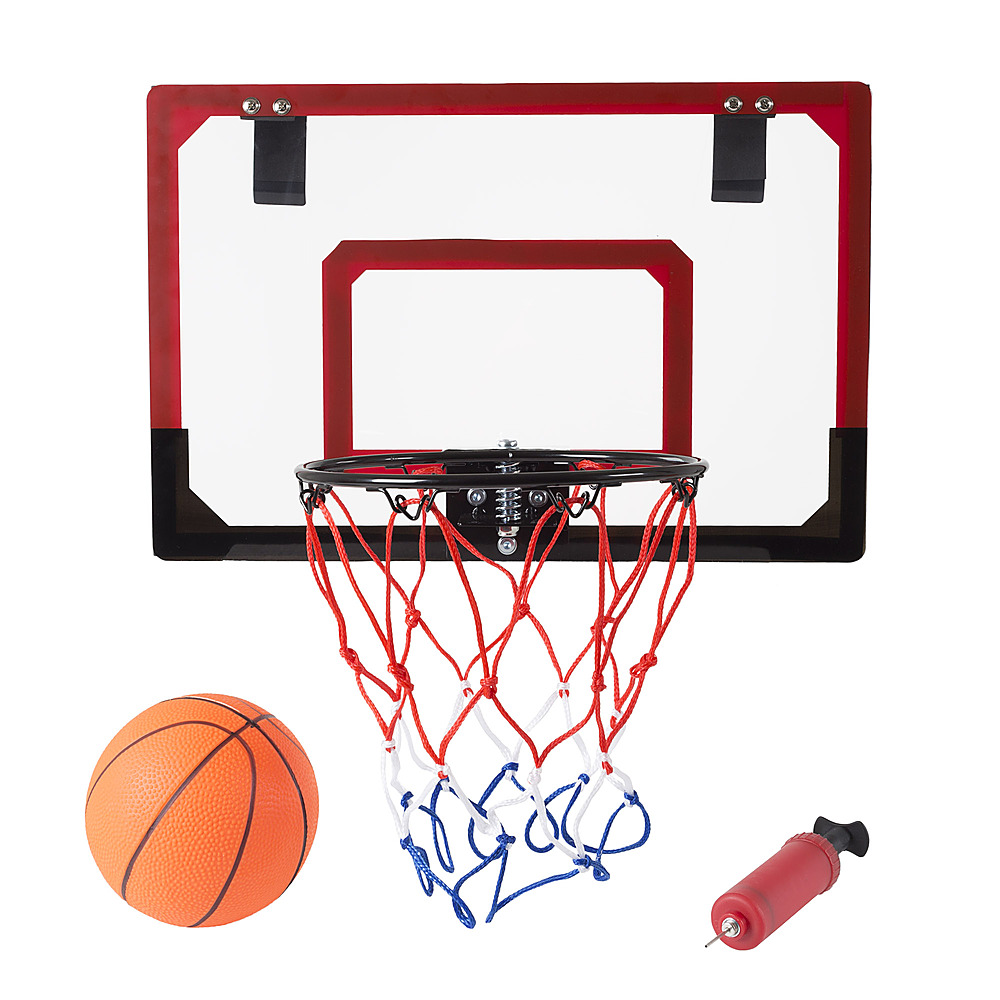 Best Buy: Mini Basketball Hoop with Ball and Breakaway Spring Rim