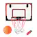 Alt View 13. Hey! Play! - Mini Basketball Hoop with Ball and Breakaway Spring Rim for Over the Door Play by Hey! Play! - Red.