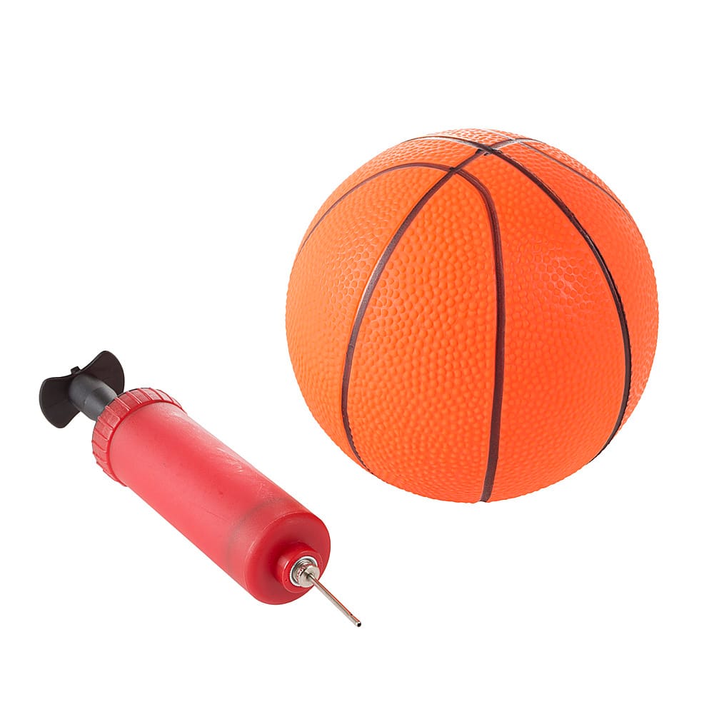 Goplus Over-The-Door Mini Basketball Hoop Includes Basketball & Hand Pump  Indoor Sports