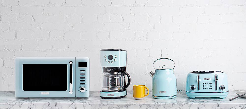 Alt View 17. Haden - 12-Cup Programmable Coffee Maker with Strength Control and Timer - Turquoise.