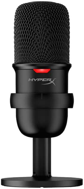 HyperX SoloCast Wired Cardioid USB Condenser Gaming Microphone 4P5P8AA HMIS1X XX BK G Best Buy