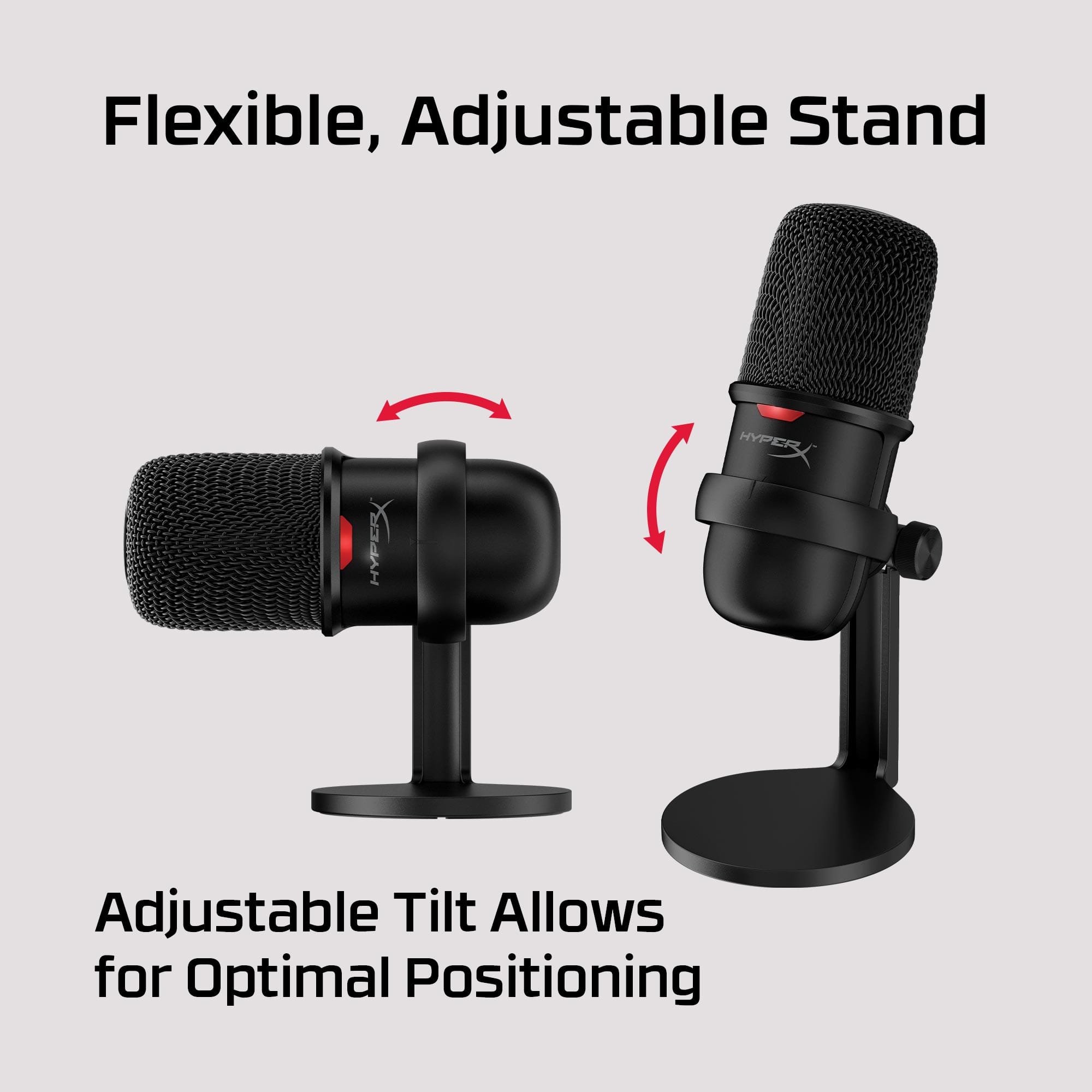 Flexible, Adjustable Stand: Hyper Adjustable Tilt Allows for Optimal Positioning