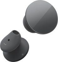 Microsoft - Surface True Wireless In-Ear Earbuds - Graphite - Front_Zoom
