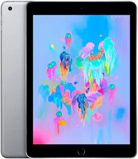 Apple - Certified Refurbished iPad (6th Generation) (2018) Wi-Fi - 32GB - Space Gray