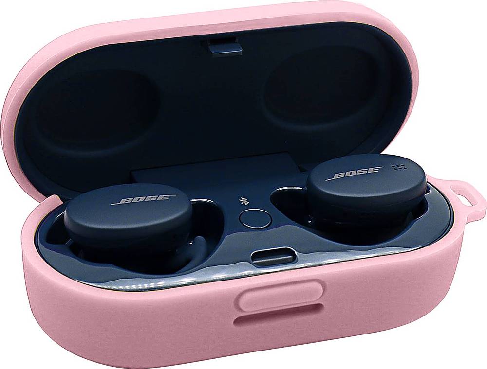 NWT COACH AIRPODS PRO WIRELESS EARBUD LEATHER CASE ~ C3749 ~ GUNMETAL BOLD  PINK