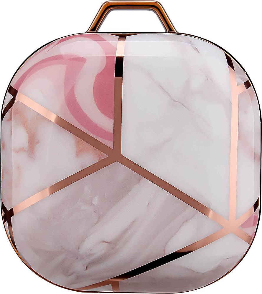 Alt View 11. SaharaCase - Marble Series Case for Samsung Galaxy Buds Live, Galaxy Buds Pro, Galaxy Buds2 Pro and Galaxy Buds FE - Pink.