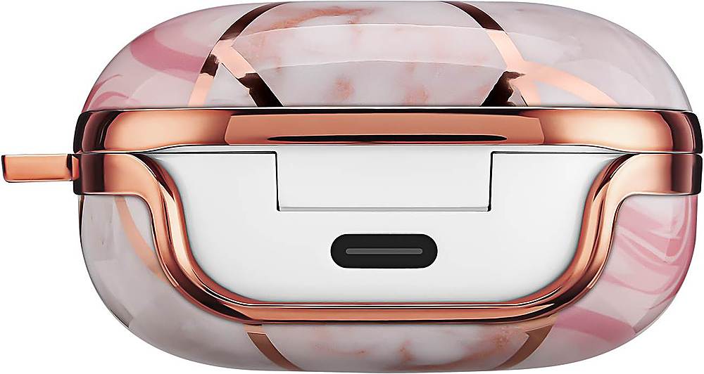 Alt View 14. SaharaCase - Marble Series Case for Samsung Galaxy Buds Live, Galaxy Buds Pro, Galaxy Buds2 Pro and Galaxy Buds FE - Pink.