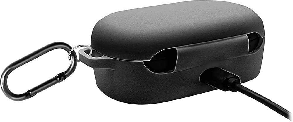 Alt View 16. SaharaCase - Silicone Grip Case for BOSE QuietComfort Noise Cancelling Earbuds - Black.