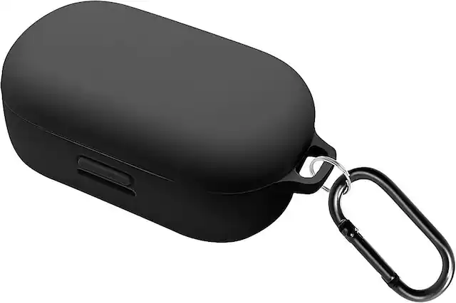 Left. SaharaCase - Silicone Grip Case for BOSE QuietComfort Noise Cancelling Earbuds - Black.