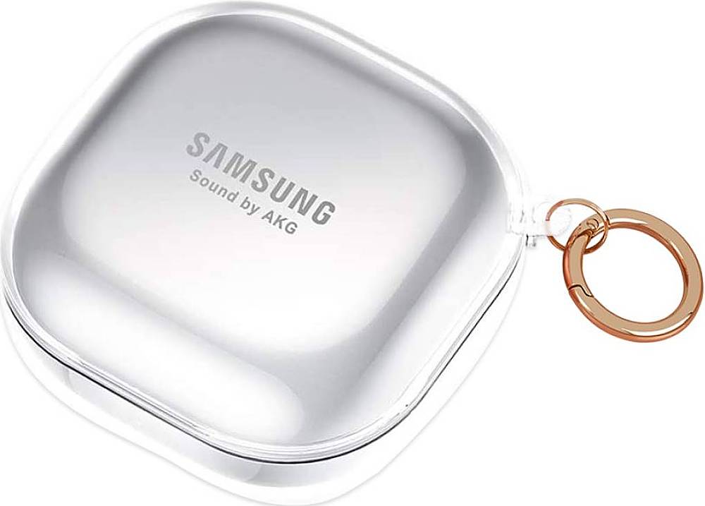 SaharaCase - Hybrid Flex Case for Samsung Galaxy Buds Live, Galaxy Buds Pro and Galaxy Buds2 - Clear
