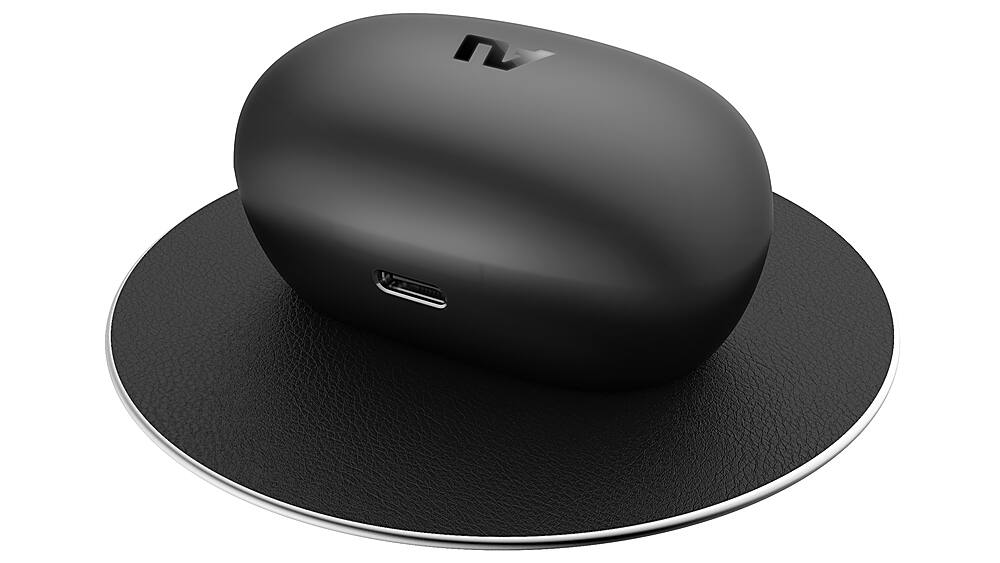 Alt View 12. Ausounds - AU Stream Hybrid True Wireless Noise Cancelling Earbuds - Black.