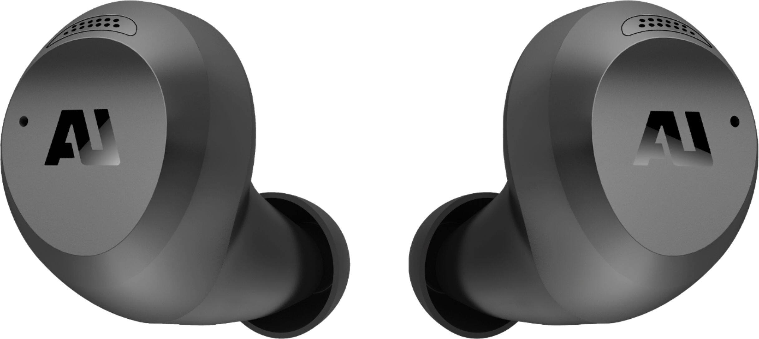 Angle. Ausounds - AU Stream Hybrid True Wireless Noise Cancelling Earbuds - Gray.