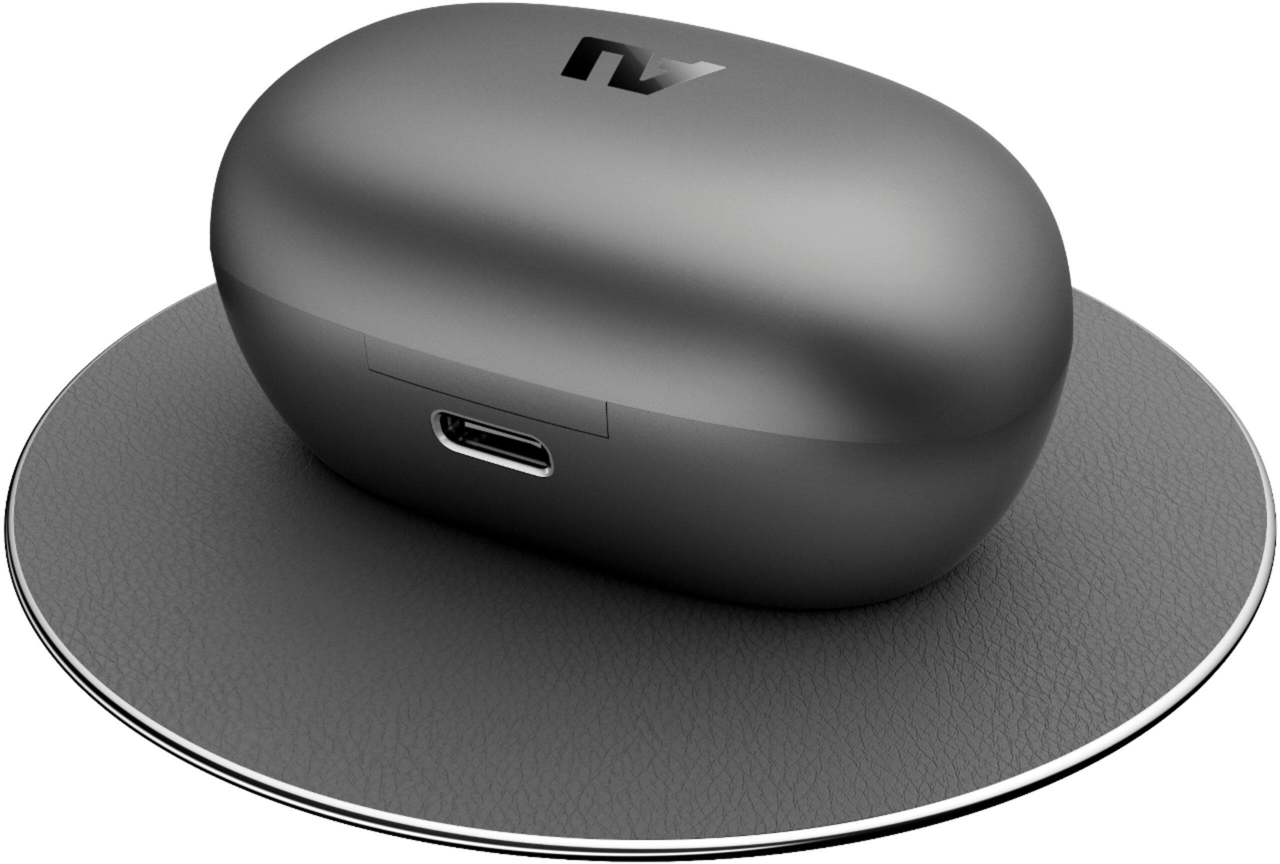 Alt View 12. Ausounds - AU Stream Hybrid True Wireless Noise Cancelling Earbuds - Gray.