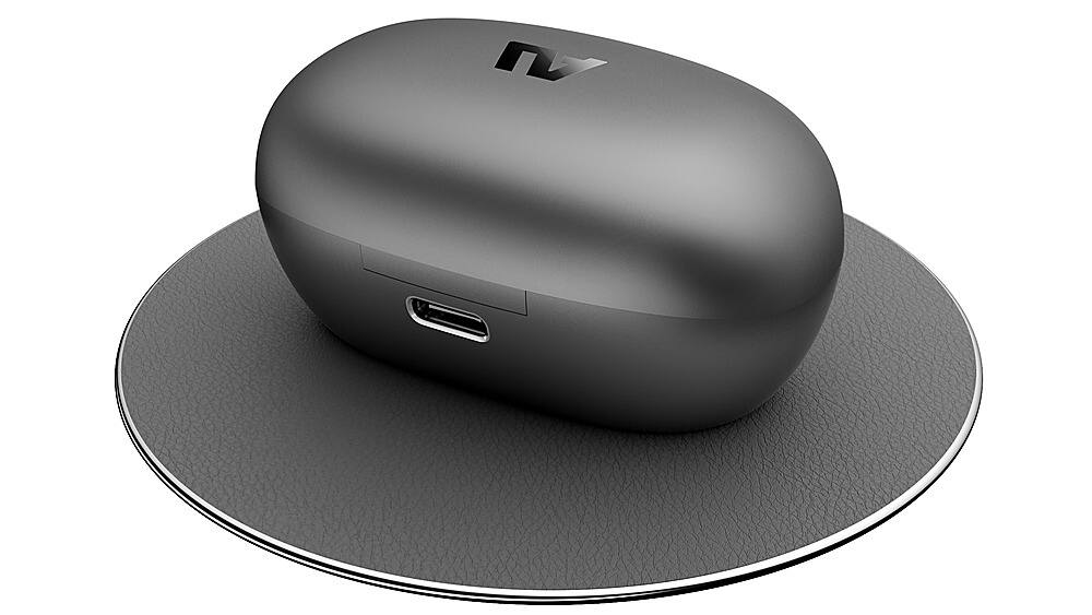 Alt View 13. Ausounds - AU Stream Hybrid True Wireless Noise Cancelling Earbuds - Gray.