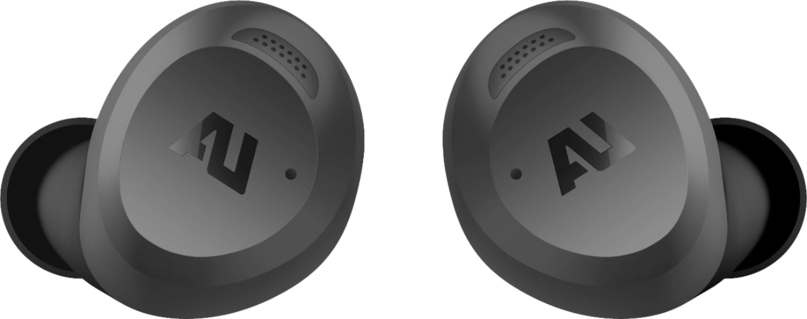 Left. Ausounds - AU Stream Hybrid True Wireless Noise Cancelling Earbuds - Gray.