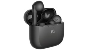 Ausounds - AU Frequency ANC True Wireless Noise-Cancelling Earbuds - Black - Front_Zoom