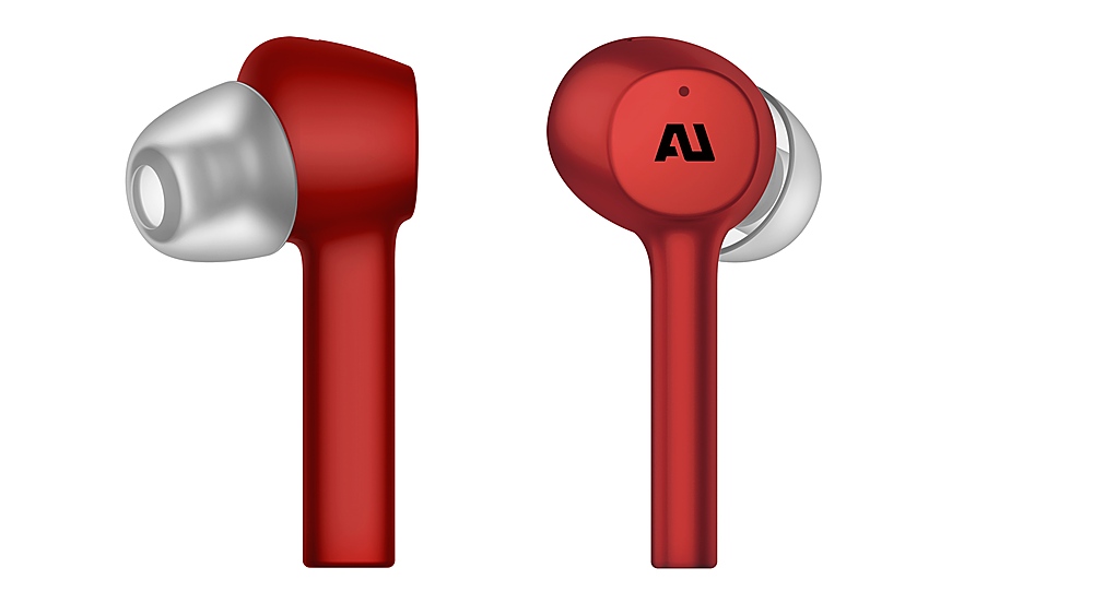 Angle View: Ausounds - AU Stream True Wireless Earbuds - Red
