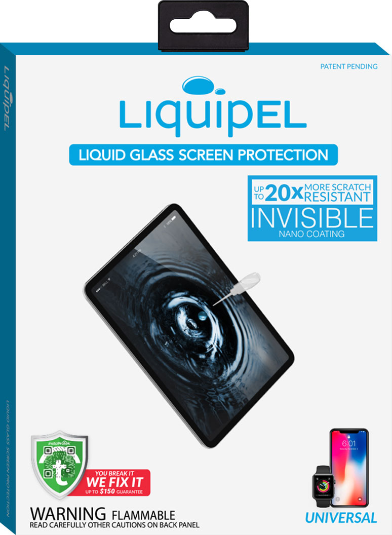 Liquipel - Liquid Glass Screen Protection for Tablets -Universal application