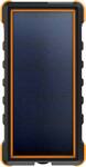 ToughTested - Solar20 20,000mAh Portable Charger with Power Delivery for Most USB Devices - Black/Orange