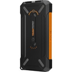 ToughTested - ROC16 16,000 mAh Portable Charger for Most USB-Enabled Devices - Black/Orange - Front_Zoom