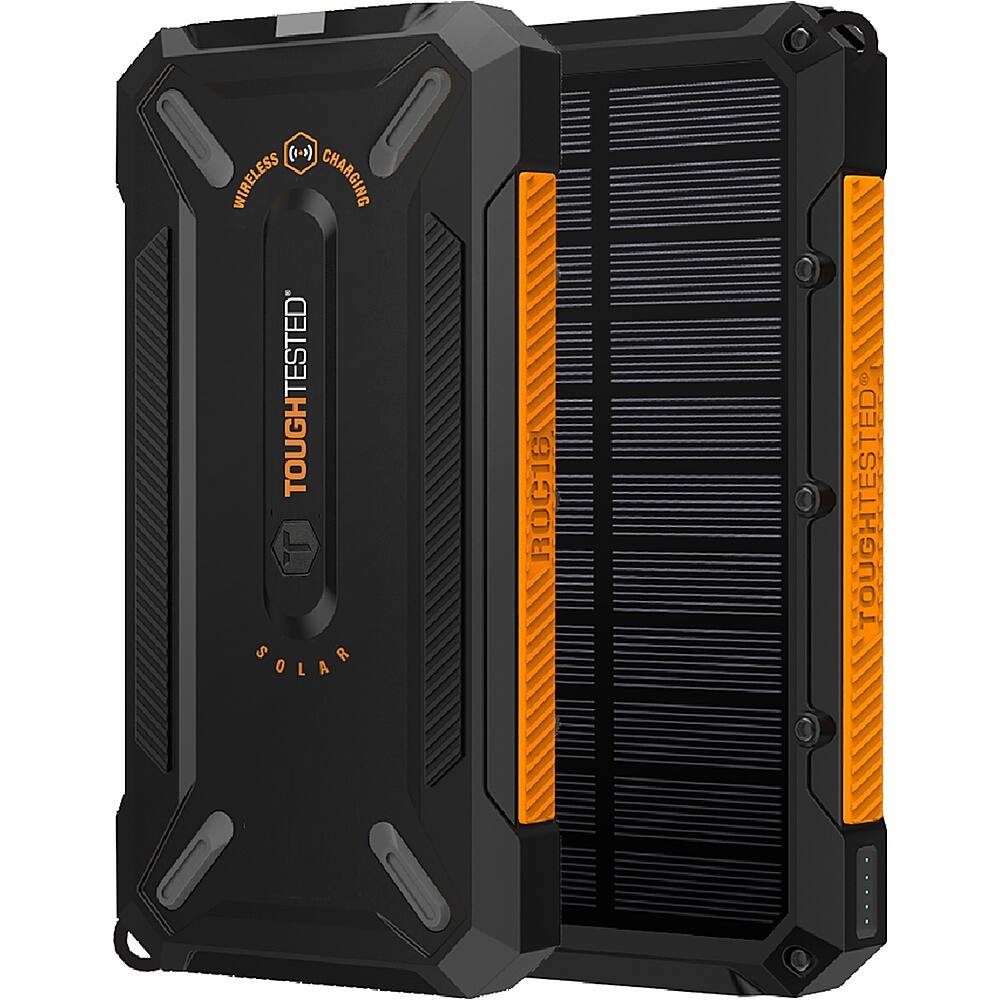 Alt View 11. ToughTested - ROC16 16,000 mAh Portable Charger for Most USB-Enabled Devices - Black/Orange.