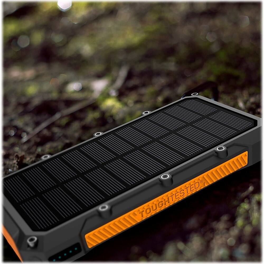 Alt View 12. ToughTested - ROC16 16,000 mAh Portable Charger for Most USB-Enabled Devices - Black/Orange.