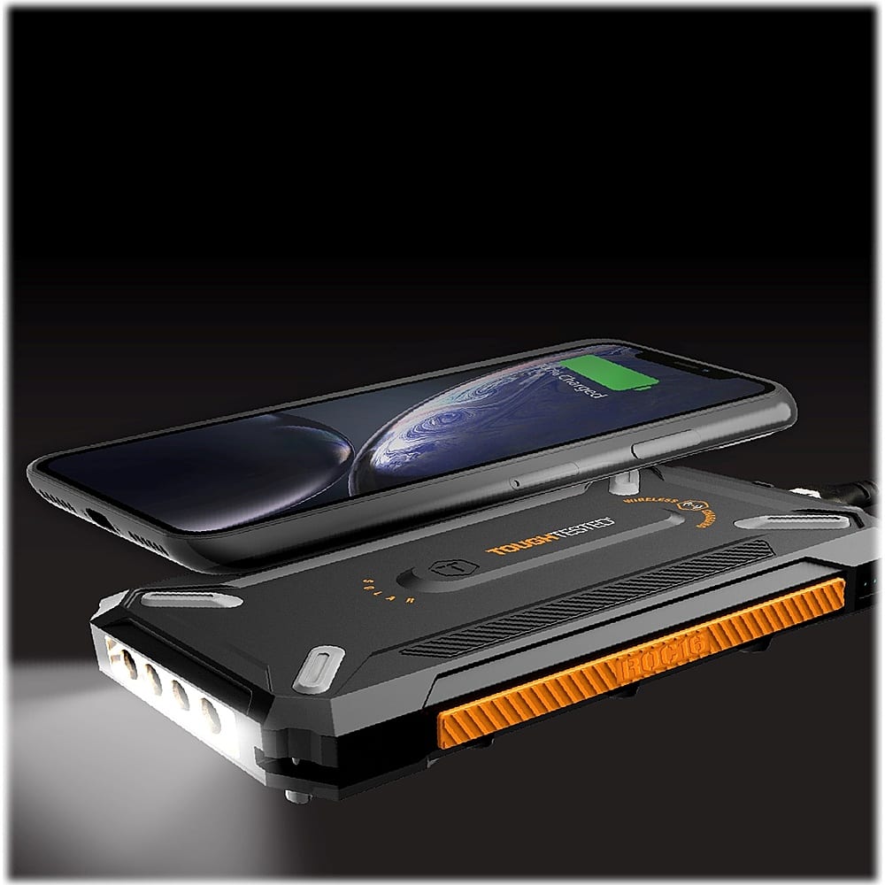 Alt View 13. ToughTested - ROC16 16,000 mAh Portable Charger for Most USB-Enabled Devices - Black/Orange.