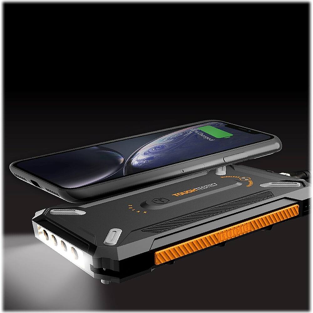 Alt View 13. ToughTested - ROC16 16,000 mAh Portable Charger for Most USB-Enabled Devices - Black/Orange.
