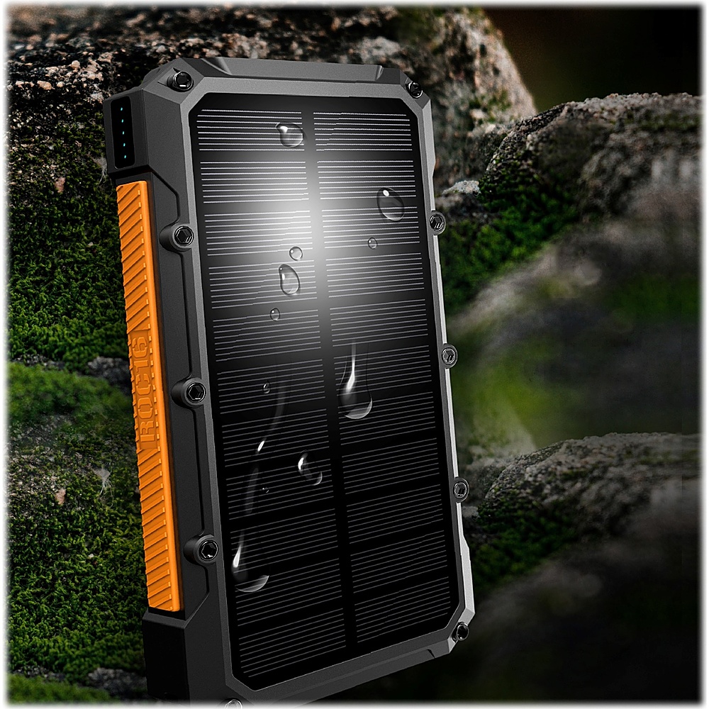 16,000 mAh Solar Charger & Wireless Portable Power Bank - ROC16 –  ToughTested