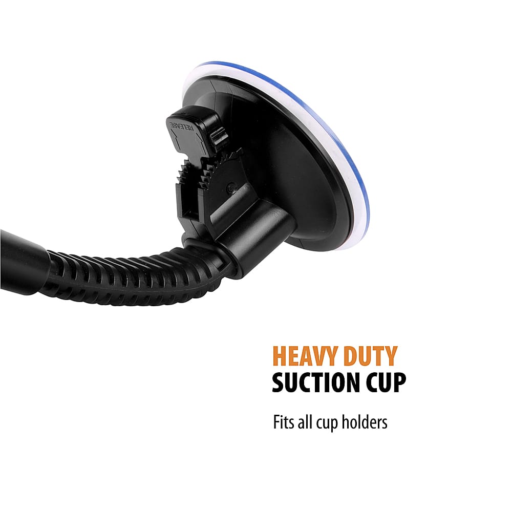 Alt View 14. ToughTested - Mammoth Mobile Windshield Mount for Mobile Phones - Black.