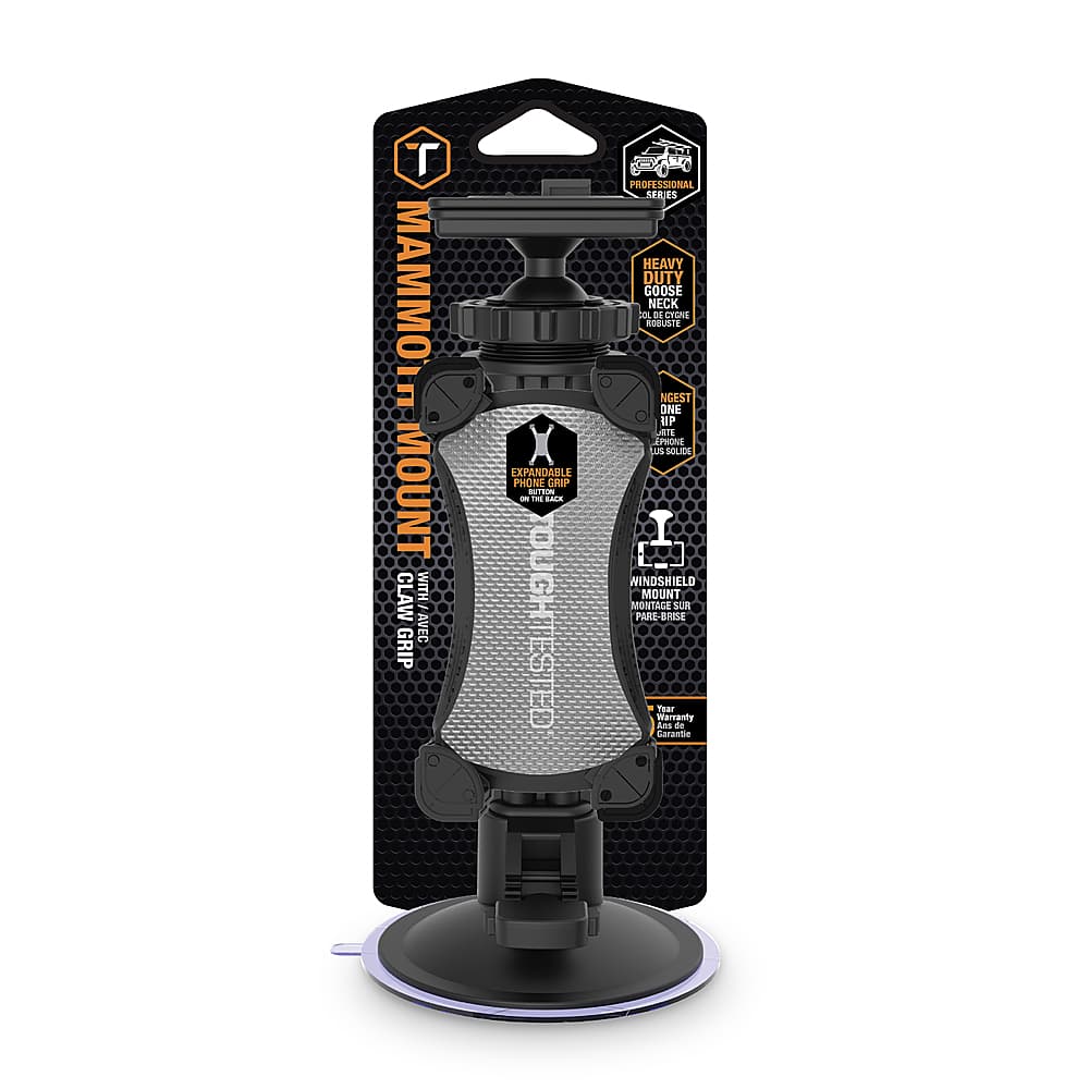Alt View 16. ToughTested - Mammoth Mobile Windshield Mount for Mobile Phones - Black.