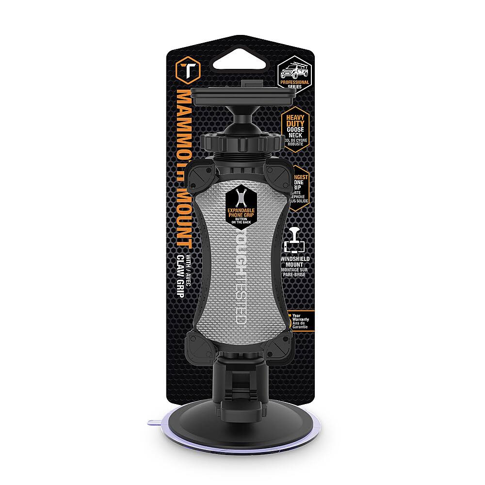Alt View 16. ToughTested - Mammoth Mobile Windshield Mount for Mobile Phones - Black.
