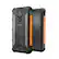 Front. ToughTested - ROC 10,000 mAh Portable Charger for Most Qi- and USB-Enabled Devices - Black/Orange.