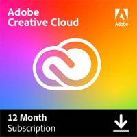 Adobe - Creative Cloud (1-Year Subscription) - Mac OS, Windows [Digital] - Front_Zoom