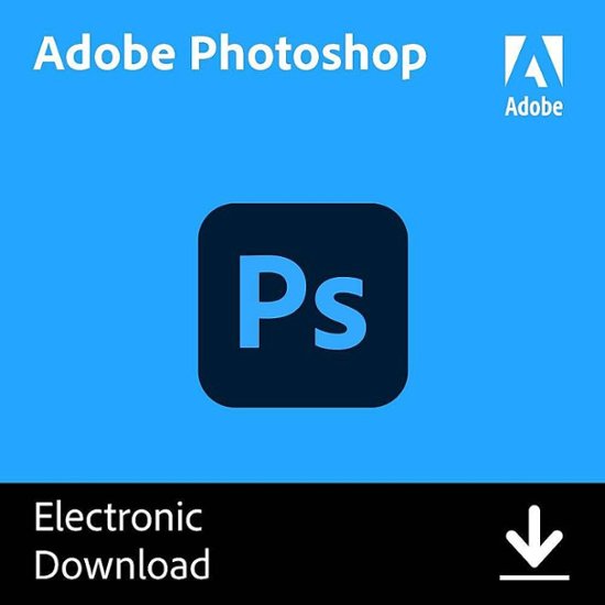 Front Zoom. Adobe - Photoshop (1-Year Subscription) [Digital].
