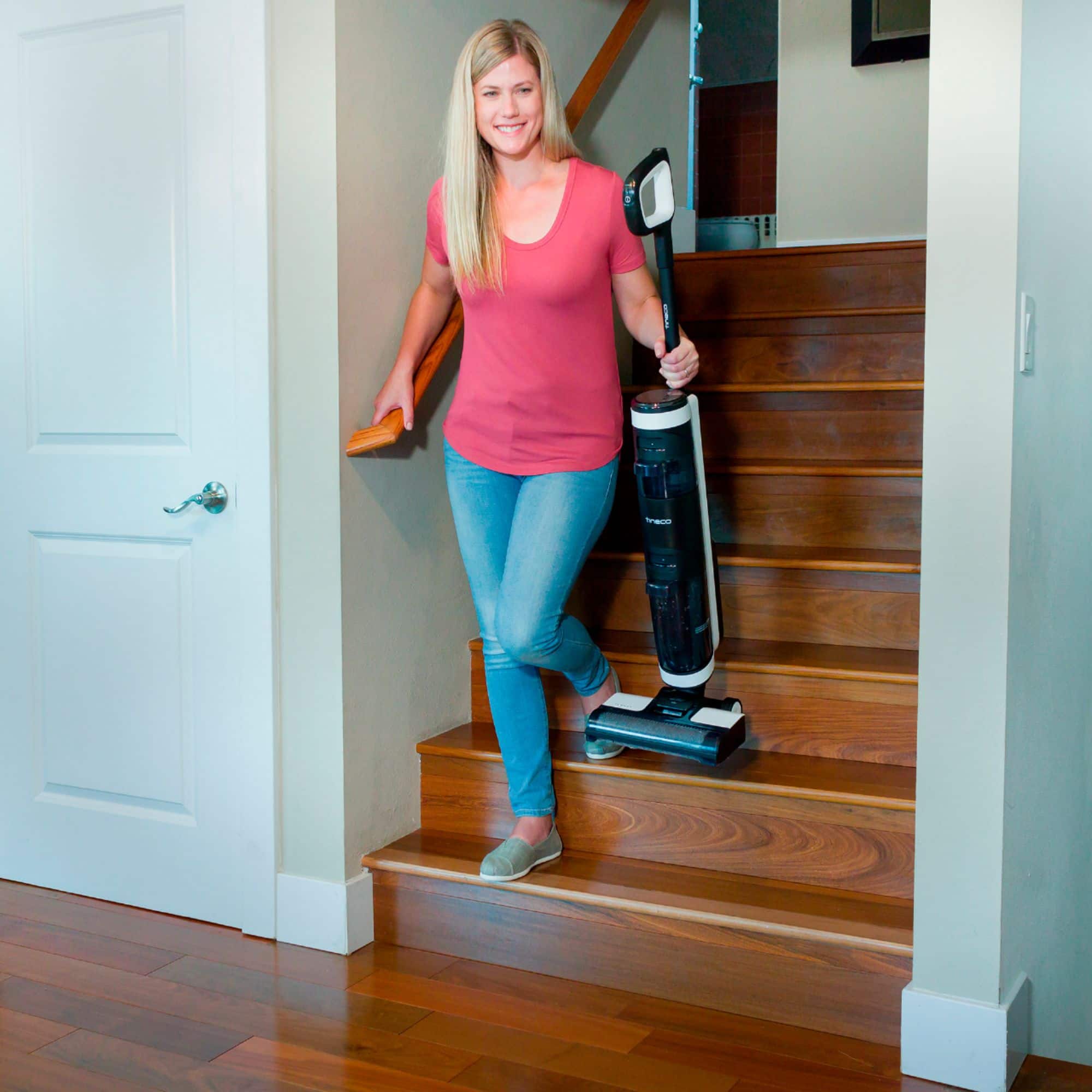 Alt View 16. Tineco - Floor One S3 Wet/Dry Hard Floor Cordless Vacuum with iLoop Smart Sensor Technology - Black.