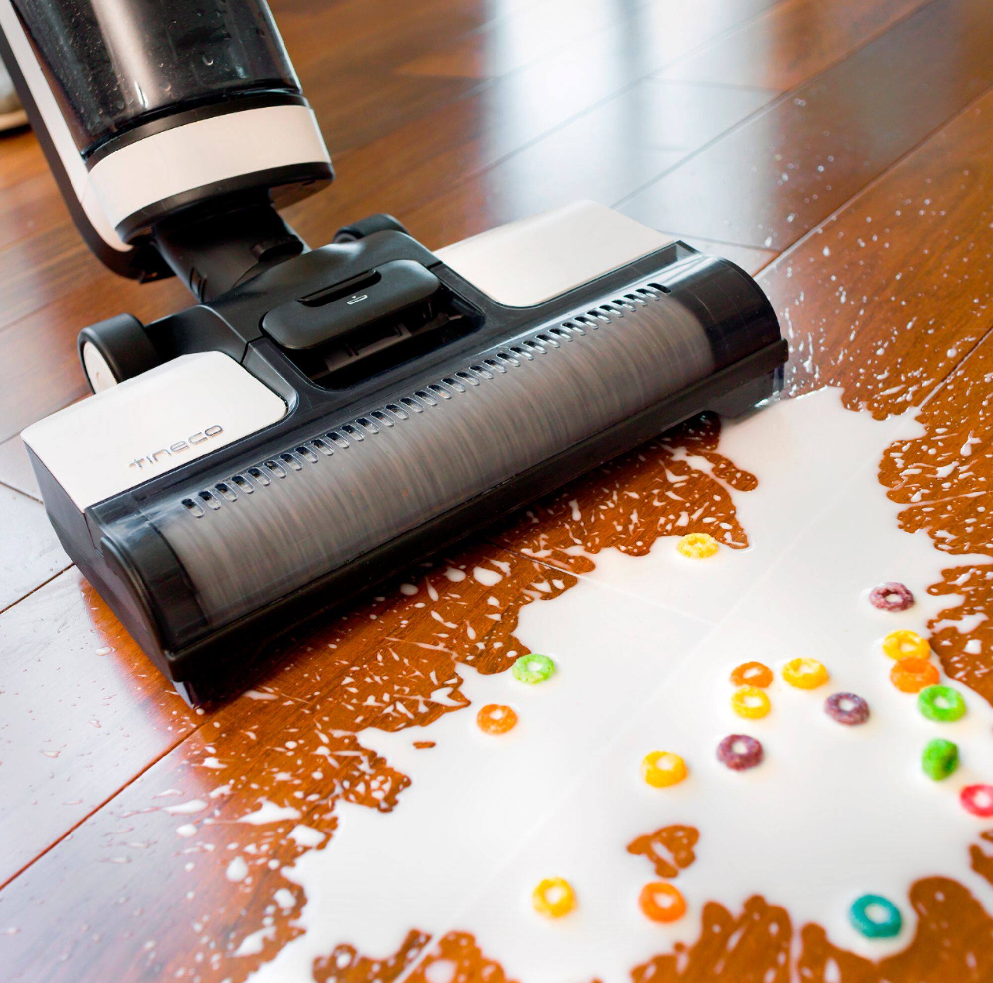 Alt View 1. Tineco - Floor One S3 Wet/Dry Hard Floor Cordless Vacuum with iLoop Smart Sensor Technology - Black.