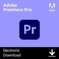 Adobe - Premiere Pro (1-Year Subscription) - Mac OS, Windows [Digital] - Front_Zoom