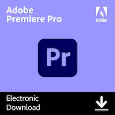 Front. Adobe - Premiere Pro (1-Year Subscription).