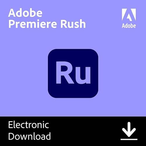 Adobe - Premiere Rush (1-Year Subscription) [Digital]
