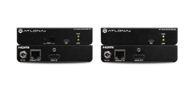 Atlona - Avance™ 4K/UHD HDMI Extender Kit - Black - Front_Zoom