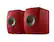 Angle. KEF - LS50 WIRELESS II Bookshelf Speakers Pair - Red.