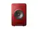 Front. KEF - LS50 WIRELESS II Bookshelf Speakers Pair - Red.