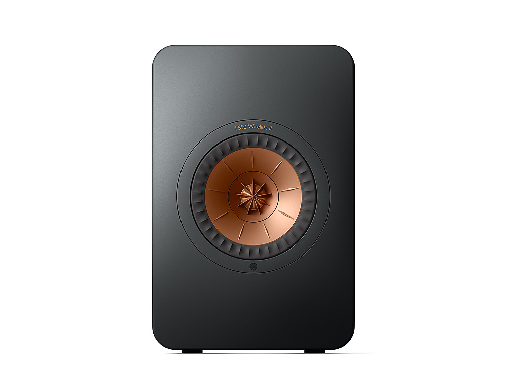 KEF LS50 WIRELESS II Bookshelf Speakers Pair Black LS50ABL2 - Best Buy