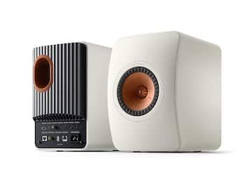 KEF LS50 WIRELESS II Bookshelf Speakers (Pair) White - Best Buy KEF LS50 WIRELESS II Bookshelf Speakers (Pair) White - Best Buy