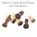 Alt View 11. Toy Time - Classic Strategy Chess Board Game Set Inlaid Wood Magnetic Chess Board with Storage Drawer - Tan, Black.