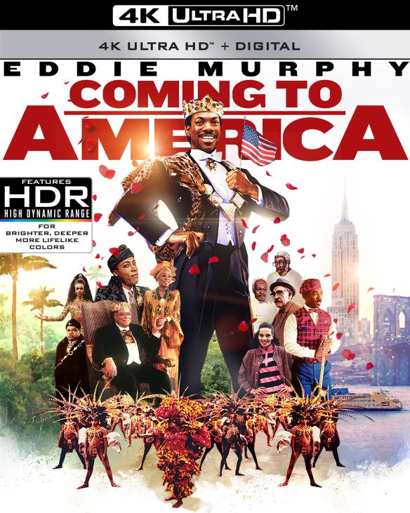 Coming to America [Includes Digital Copy] [4K Ultra HD Blu-ray] [1988]