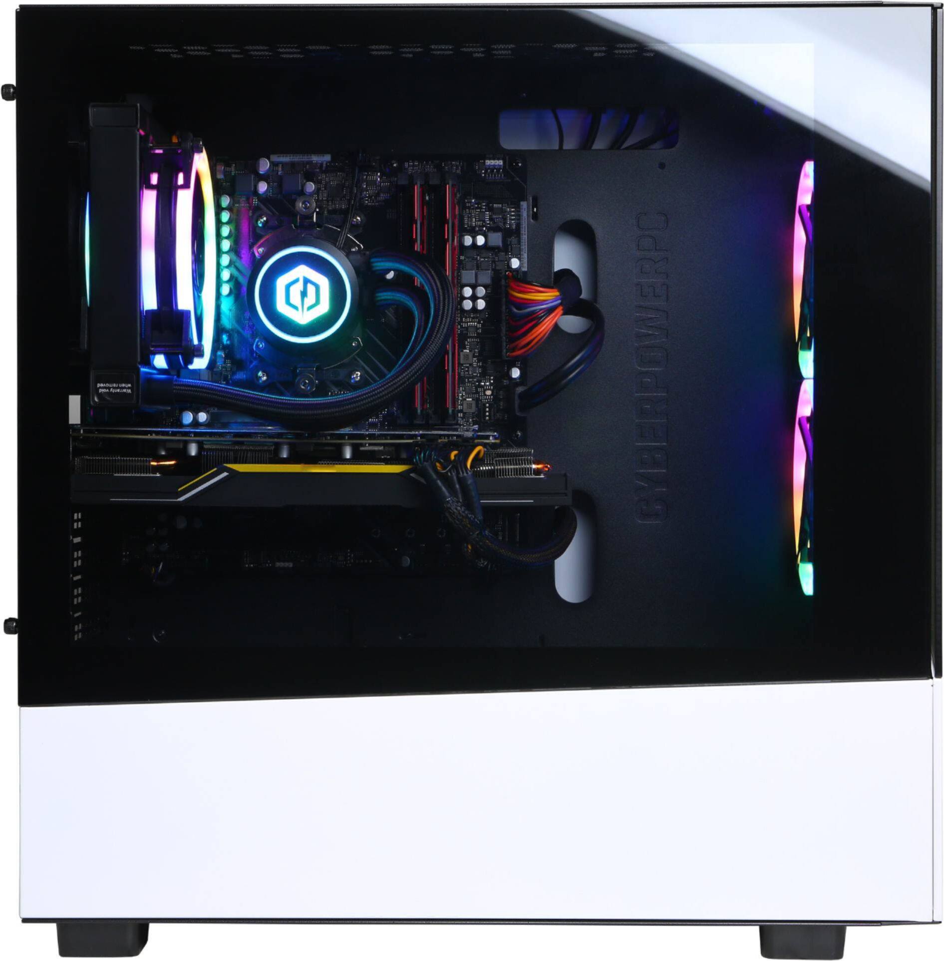 Alt View 14. CyberPowerPC - Gamer Supreme Gaming Desktop - AMD Ryzen 7 3700X - 16GB Memory - NVIDIA GeForce RTX 3070 - 1TB SSD - White.