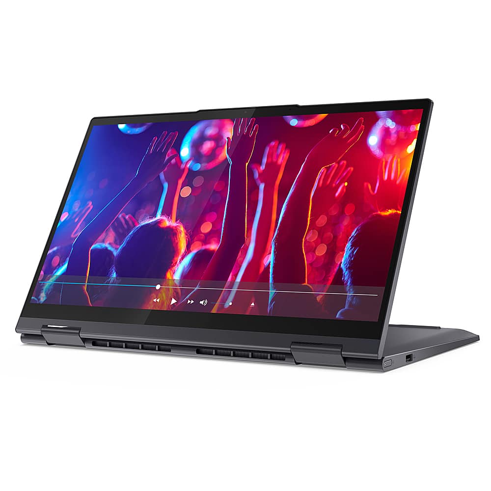 Alt View 3. Lenovo - Yoga 7i 14 2-in-1 14" Touch-Screen Laptop - Intel Evo Platform Core i7 - 16GB Memory - 1TB SSD.